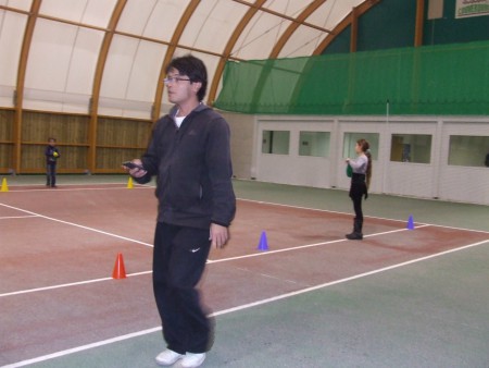 Nicolas pour le Tennis